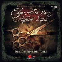 Produktbild: Die geheimnisvollen Fälle von Edgar Allan Poe und Auguste Dupin - Der Schneider des Todes, 1 Audio-CD