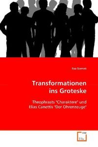 Produktbild: Siemek, E: Transformationen ins Groteske