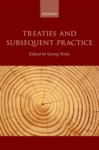Produktbild: Treaties and Subsequent Practice