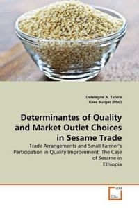 Produktbild: Tefera, D: Determinantes of Quality and Market Outlet Choice