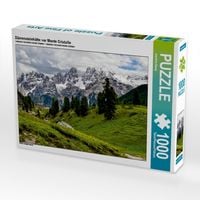 Produktbild: D&uuml;rrensteinh&uuml;tte vor Monte Cristallo (Puzzle)