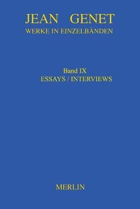 Produktbild: Werkausgabe / Werke in Einzelb&auml;nden - Essays & Interviews