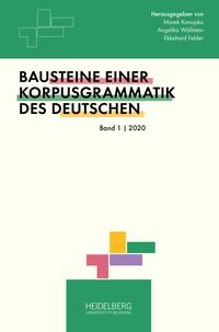 Produktbild: Bausteine einer Korpusgrammatik des Deutschen