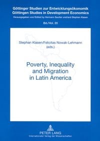 Produktbild: Poverty, Inequality and Migration in Latin Amerika
