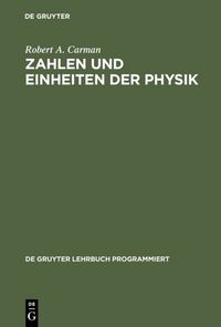 Produktbild: Zahlen und Einheiten der Physik