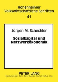 Produktbild: Sozialkapital und Netzwerk&ouml;konomik