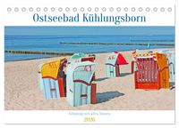 Produktbild: Ostseebad K&uuml;hlungsborn. Erholung mit allen Sinnen (Tischkalender 2026 DIN A5 quer), CALVENDO Monatskalender
