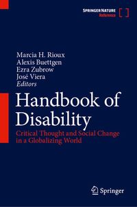 Produktbild: Handbook of Disability