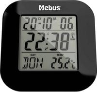 Produktbild: Mebus 51510 Funk Wecker Schwarz