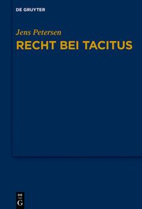 Produktbild: Recht bei Tacitus