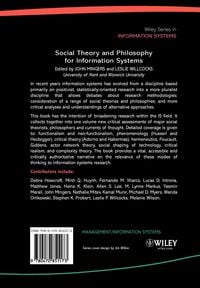 Produktbild: Social Theory and Philosophy for Info