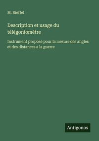 Produktbild: Description et usage du t&eacute;l&eacute;goniom&egrave;tre