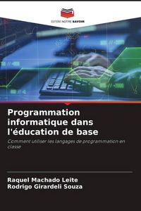 Produktbild: Programmation informatique dans l'&eacute;ducation de base