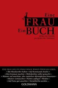 Produktbild: Eine Frau. Ein Buch.