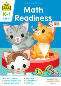 Produktbild: School Zone Math Readiness Grades K-1 Workbook