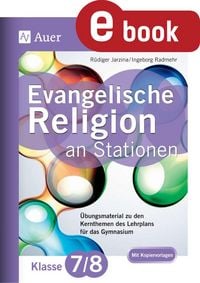 Produktbild: Evangelische Religion an Stationen 7-8 Gymnasium