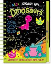 Produktbild: Isaacs, C: Neon Scratch Art Dinosaurs