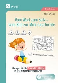 Produktbild: Vom Wort zum Satz - vom Bild zur Mini-Geschichte