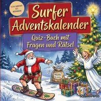Produktbild: Surfer-Adventskalender: Quiz-Buch mit Fragen und R&auml;tsel
