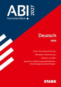Produktbild: STARK Deutsch - Abi - Auf einen Blick! 2027 NRW