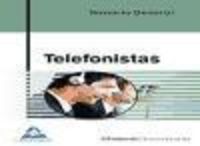 Produktbild: Serrano Barcena, A: Telefonistas. Temario general