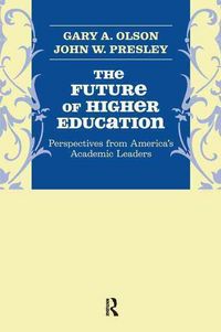 Produktbild: Olson, G: Future of Higher Education