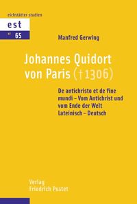 Produktbild: Johannes Quidort von Paris: