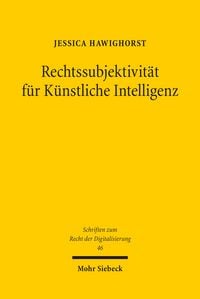 Produktbild: Rechtssubjektivit&auml;t f&uuml;r K&uuml;nstliche Intelligenz