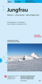 Bild vom Artikel Swisstopo 1 : 50 000 Jungfrau Skitourenkarte vom Autor Bundesamt für Landestopografie swisstopo