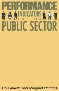 Produktbild: Performance Indicators in the Public Sector