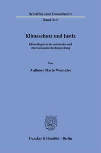 Produktbild: Klimaschutz und Justiz