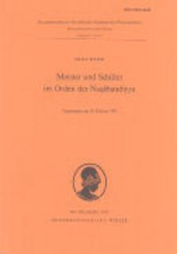 Produktbild: Meister und Sch&uuml;ler im Orden der Naq&scaron;bandiyya