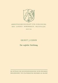Produktbild: Der englische Gerichtstag