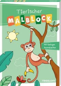Produktbild: Tierischer Malblock