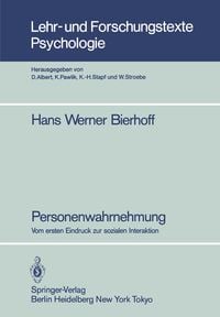 Produktbild: Personenwahrnehmung