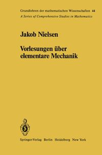 Produktbild: Vorlesungen &uuml;ber elementare Mechanik