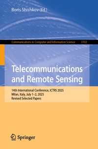 Produktbild: Telecommunications and Remote Sensing