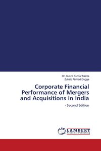 Produktbild: Corporate Financial Performance of Mergers and Acquisitions in India