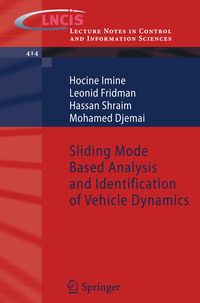Produktbild: Sliding Mode Based Analysis and Identification of Vehicle Dynamics