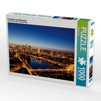 Produktbild: CALVENDO Puzzle Frankfurt vom Mainplaza | 1000 Teile Lege-Gr&ouml;&szlig;e 64x48cm Foto-Puzzle f&uuml;r gl&uuml;ckliche Stunden