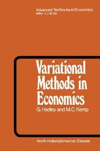 Produktbild: Variational Methods in Economics
