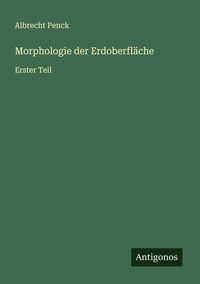Produktbild: Morphologie der Erdoberfl&auml;che