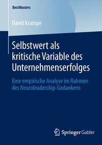 Produktbild: Selbstwert als kritische Variable des Unternehmenserfolges