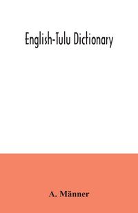 Produktbild: English-Tulu dictionary