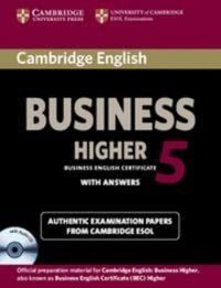 Produktbild: Cambridge Esol: Cambridge English Business 5 Higher Self-stu