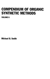 Produktbild: Compendium of Organic Synthetic Methods, Volume 6