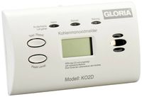Bild vom Artikel Gloria KO2D Kohlenmonoxid-Melder batteriebetrieben detektiert Kohlenmonoxid vom Autor 