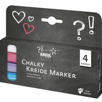 Produktbild: KREUL Kreidemarker Chalky medium 4 St&uuml;ck Kartonetui