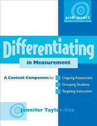 Produktbild: Differentiating in Measurement, Prek-Grade 2