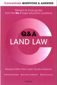 Produktbild: Wilkie, M: Concentrate Questions and Answers Land Law